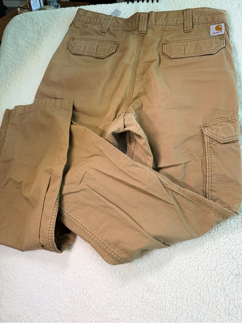 Carhartt Men's Cargo Pants in Brown/Tan - Picture 3 of 8